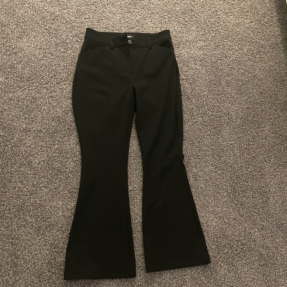 Express High Waist Flare Pants - never worn